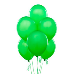 Groene ballonnen