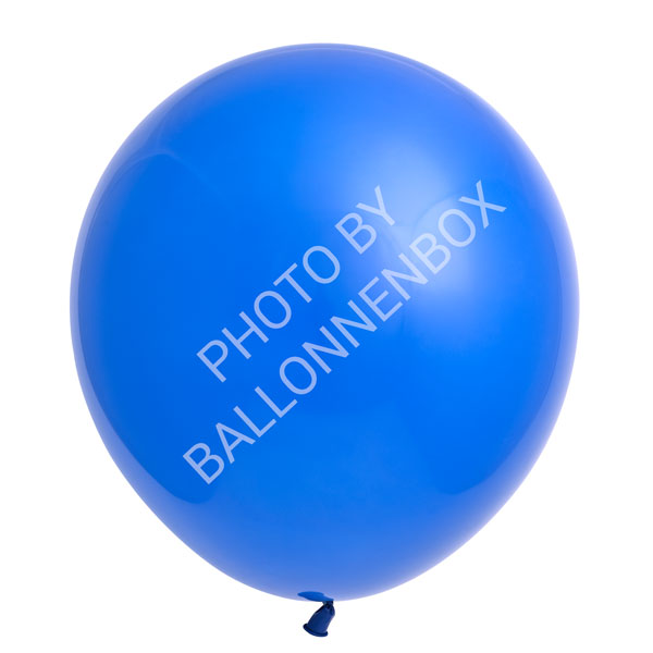 blauwe ballonnen 30cm