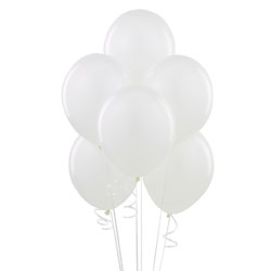 Witte ballonnnen