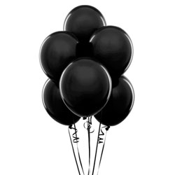 Zwarte ballonnen