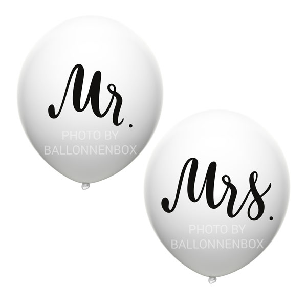 mr and mrs witte ballonnen