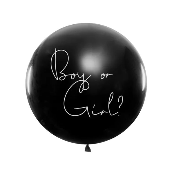gender reveal ballon