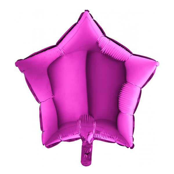 Folieballon ster paars