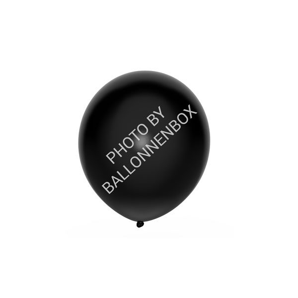 Zwarte ballonnen 13cm