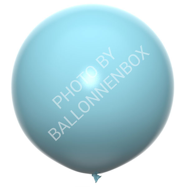Grote lichtblauwe ballonnen