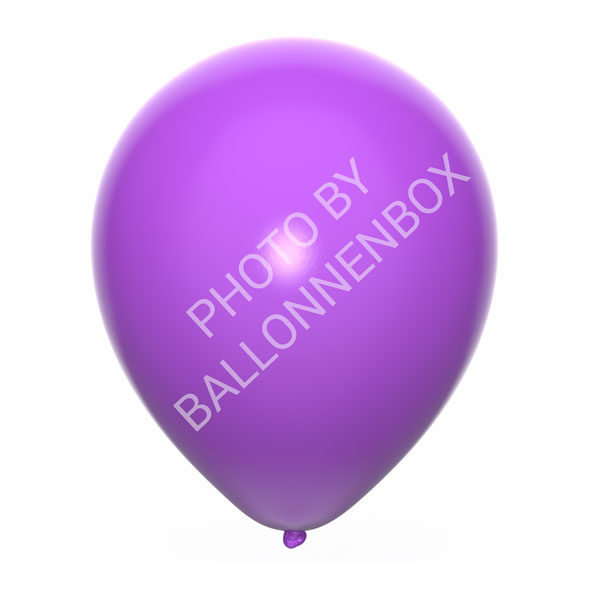 paarse ballonnen 25cm