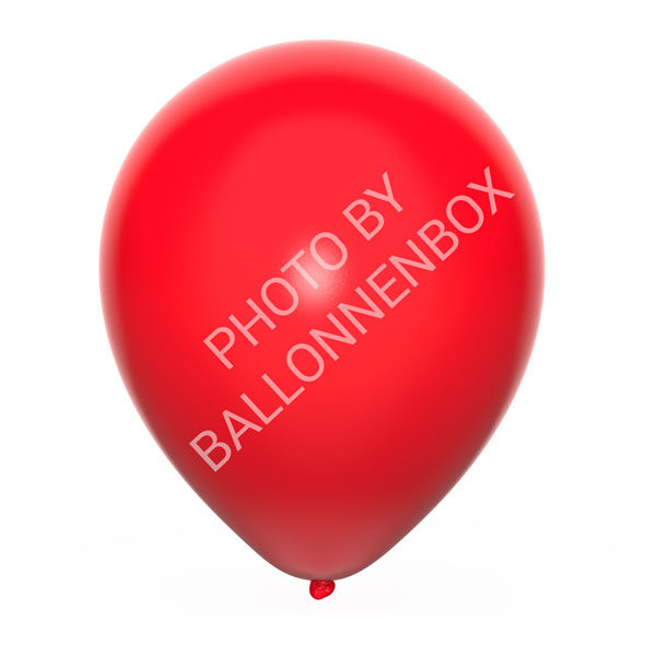 rode ballonnen 25cm