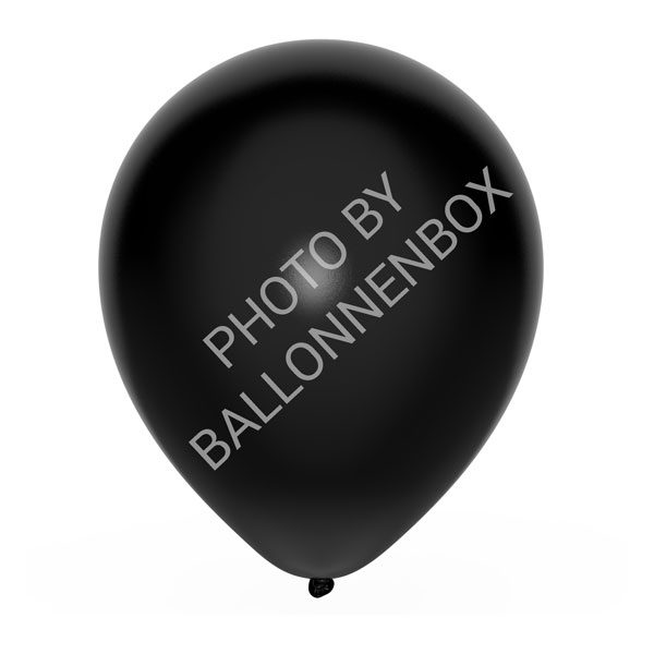 Kalmerend Stevenson supermarkt Zwarte ballonnen – Ballonnenbox