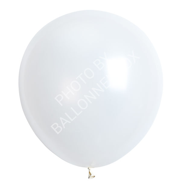 parelmoer witte metallic ballonnen