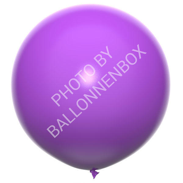 Grote paarse ballonnen