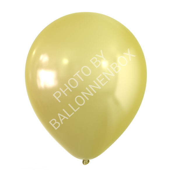 gele metallic ballonnen