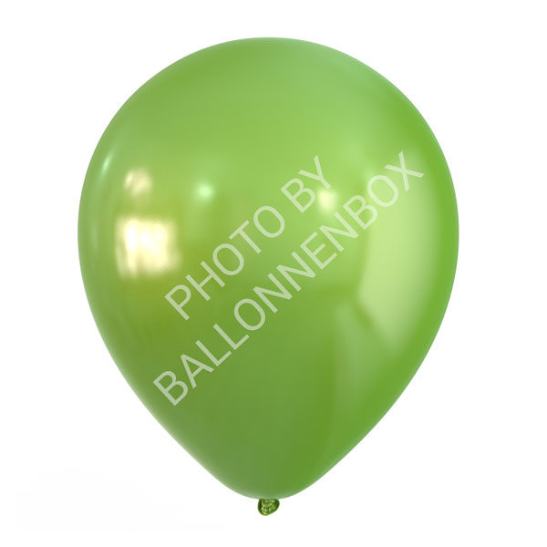 Lime groene metallic ballonnen