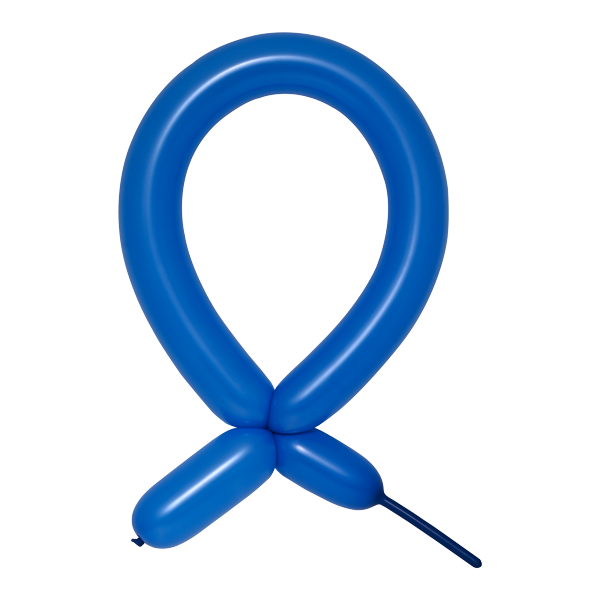 blauwe modelleerballonnen