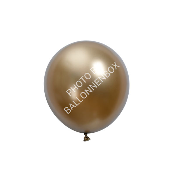 chrome gouden ballonnen 13cm