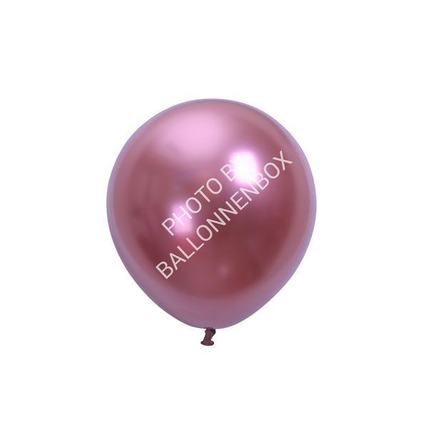 chrome mauve ballonnen 13cm