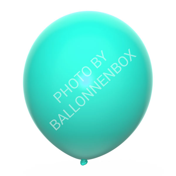 turquoise ballonnen 30cm
