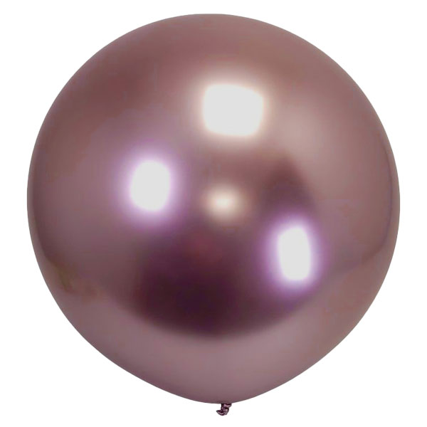 grote chrome mauve ballonnen