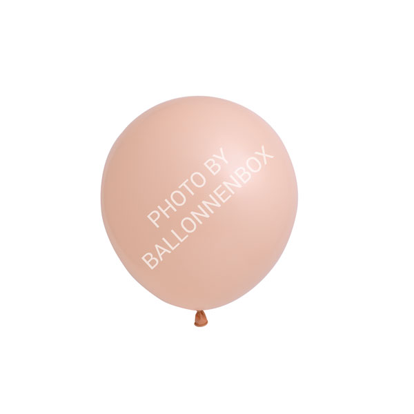 beige ballonnen 13cm